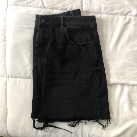 Boyish The Corey Denim Mini Skirt - Picture 6 of 7